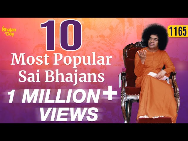 10 Most Popular Sai Bhajans | Must Listen | Aradhana Day Eve Offering class=