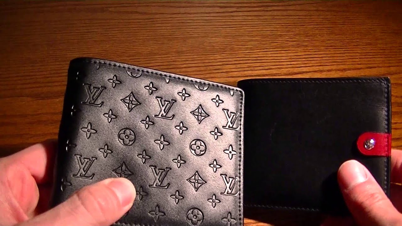 Fake LV Wallet Vs Real Gucci Wallet - YouTube