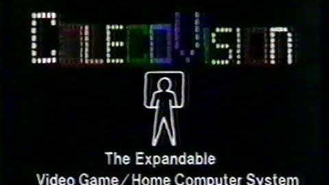 1982 Colecovision Video Game TV Commercial