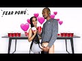 Blind dates play fear pong ** she grabbed his brick ! ** 😱
