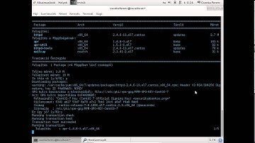 Cyber Warrior - Apache install on CentOS 7