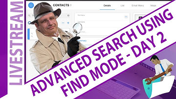 Advanced Search using FileMaker Find Mode Day 2 - Claris Advanced Find Mode Day 2