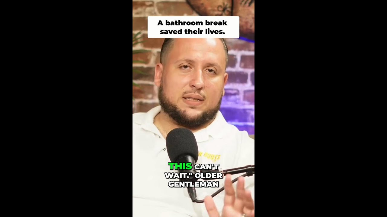 Bathroom Break Saved Our Lives From Horrific Pileup!