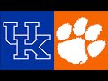 2021 College Soccer: (9) Kentucky vs. (8) Clemson (NCAA Tournament) (Full Match)