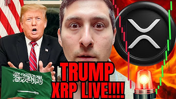 XRP TRUMP LIVE NOW!!🔴XRP SAUDI ARABIA SPEAKING