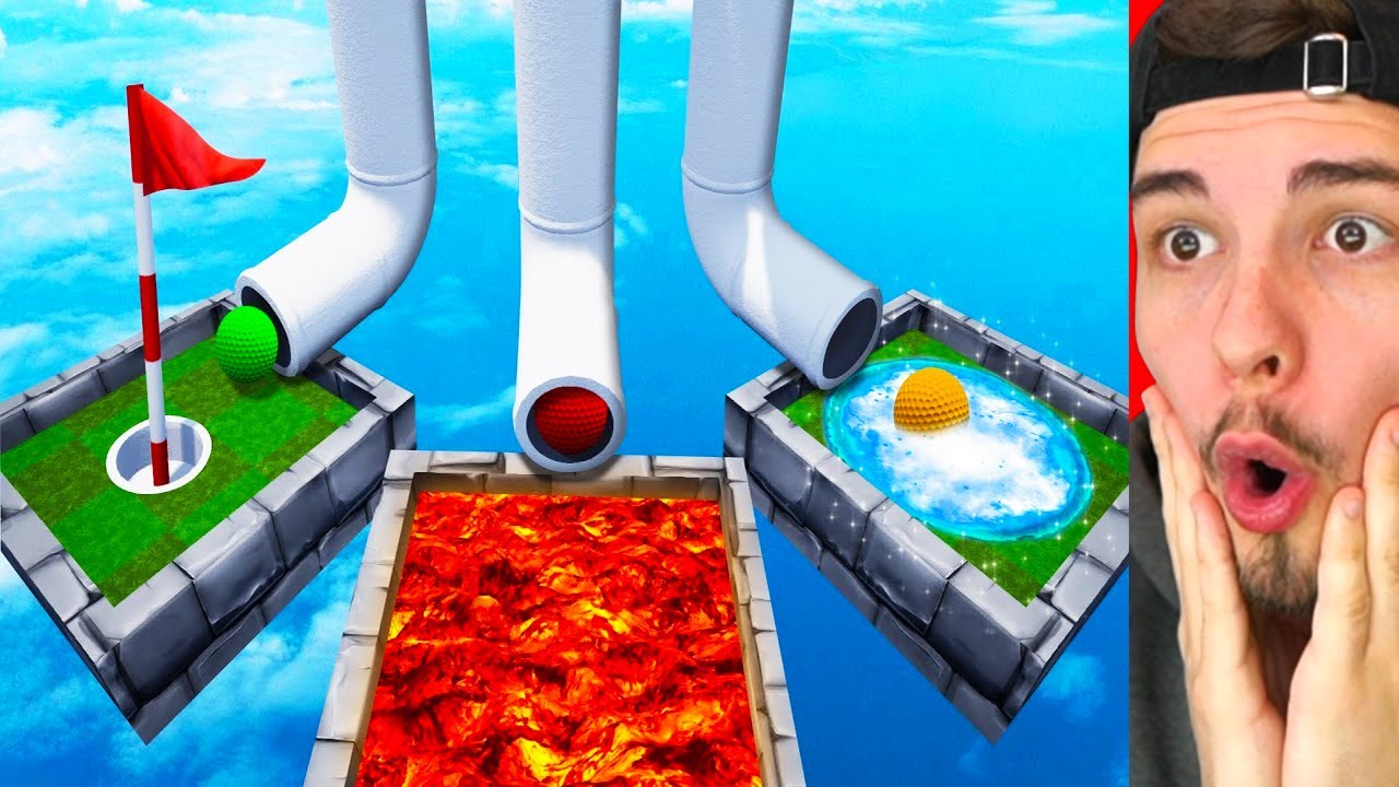 NUR EINE RÖHRE IST RICHTIG?! (Golf Simulator)