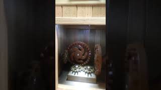 Water wheel saw mill