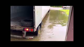 Loading dock flood
