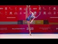 Карина Киреева на международных соревнованиях «Игры вызова легенд-2023