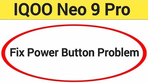How to fix power button problem IQOO Neo 9 Pro, how to fix auto restart problem