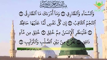 سورة الطارق بصوت القارئ وليد ابراهيم الدليمي