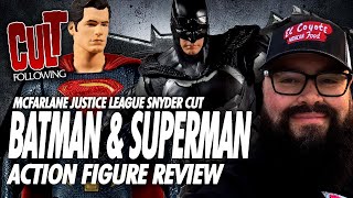 McFarlane Toys Justice League Batman & Superman Snyder Cut Action Figures | Toy Review & Unboxing