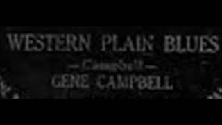 Gene Campbell-Western Plains Blues