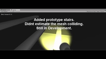 Horror Game Update #2 - [Flashlight Model, Smooth Moving, Mesh Collide]