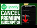 How To Cancel Spotify Premium Subscription - Easy Method