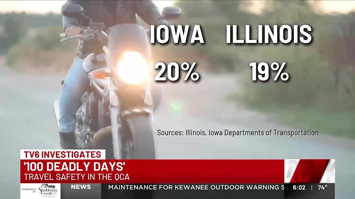 Road fatalities falling in Iowa, Illinois