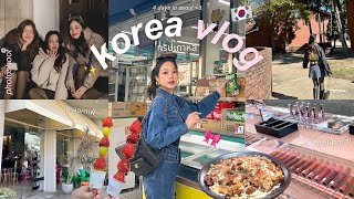 [SUB] Korea Vlog 2023🇰🇷| shopping haul 🛍️, ตะลุยกินในเกาหลี 🍜, ถ่ายแบบ | Beamsareeda