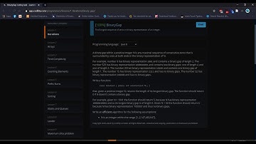 Iterations | BinaryGap Solution With Python | Codility for Programmer