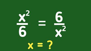 X 6 find the value of X ll A beautiful exponential problem ll
