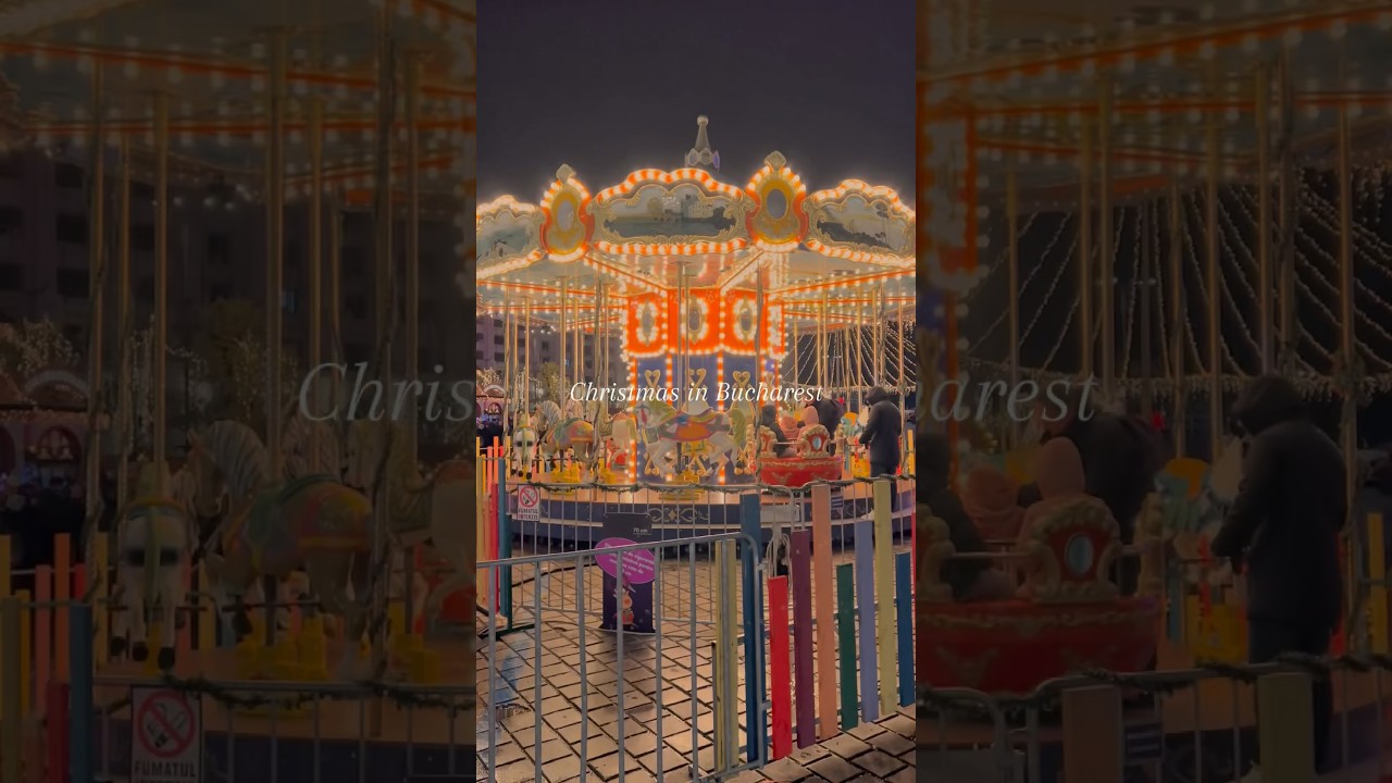 Christmas Market and Lights in Bucharest 