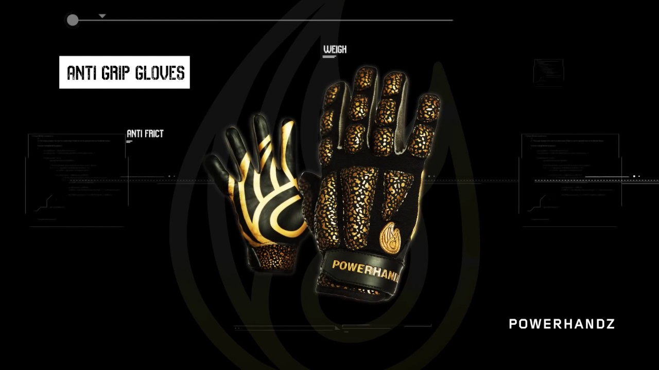 POWERHANDZ WEIGHTED BALL HANDLING GLOVES YouTube