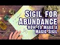 Sigil for Abundance - How to Make a Magic Sigil