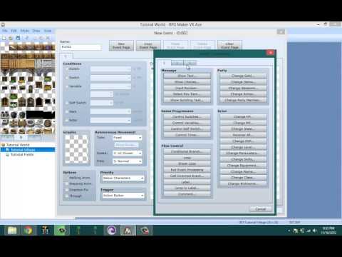 RPG Maker VX Ace Video Tutorial EP16: Common Events Explained!