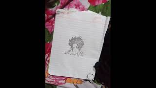 Premium vector lyoung man anime style character vector