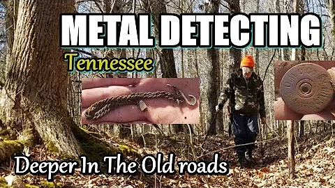 Metal Detecting Deeper in the Old Road Beds of Ten...