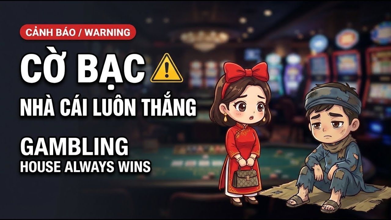 Tác Hại CỜ BẠC ?   Bạn Không Thể Làm Giàu Từ Cờ Bạc ?