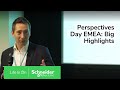 Big highlights  perspectives day amsterdam 2022  schneider electric