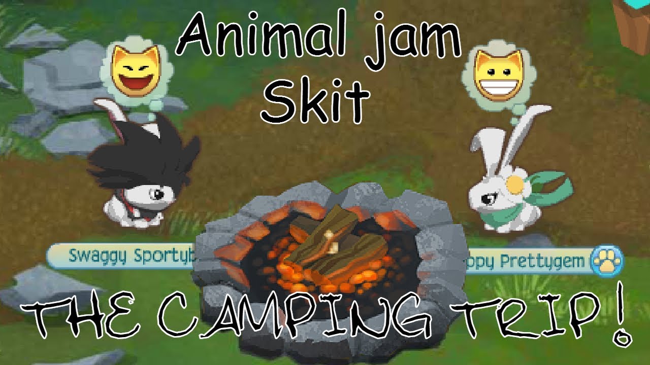Animal jam Skit: The Camping Trip! (Read Desc) - YouTube