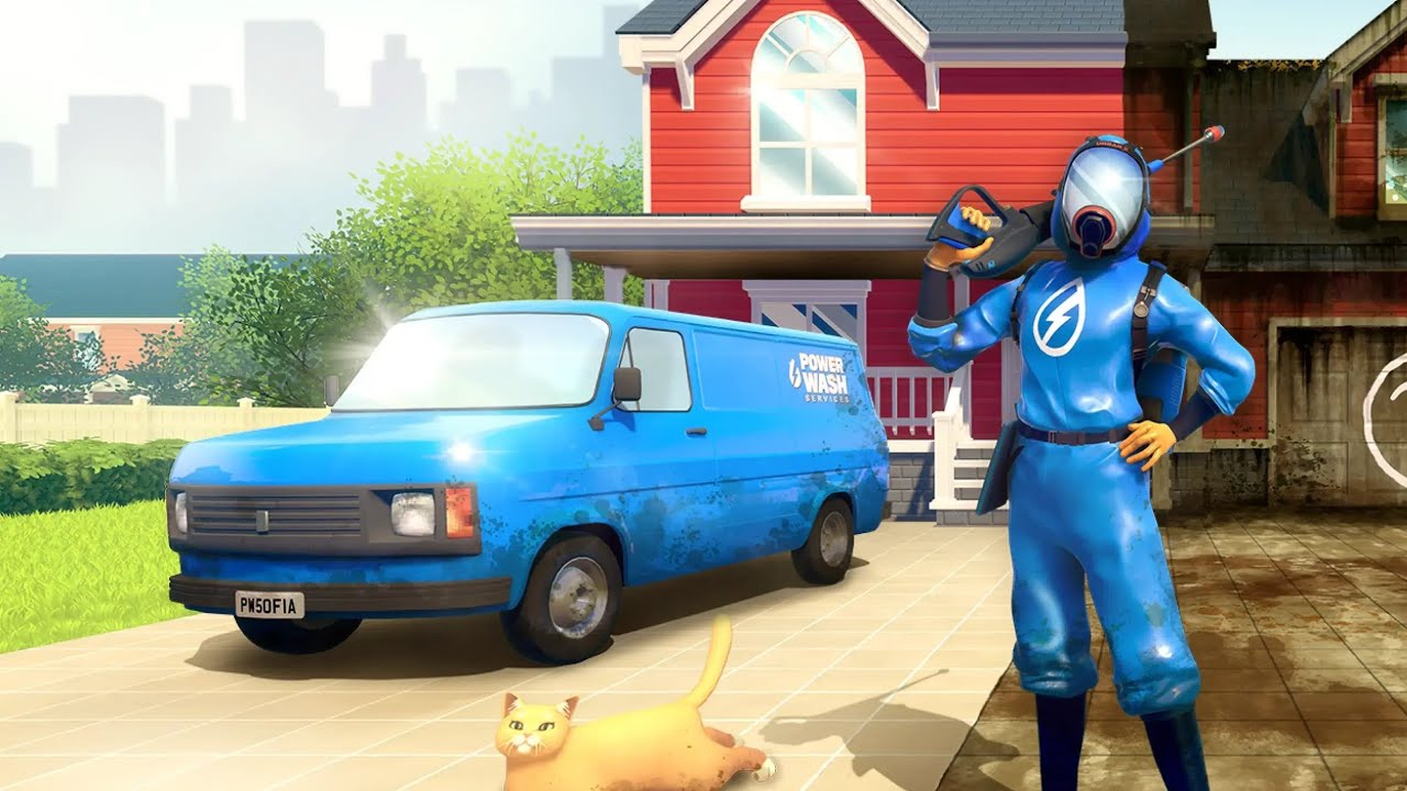 Cleaning the MOST DISGUSTING VAN in Powerwash Simulator 2