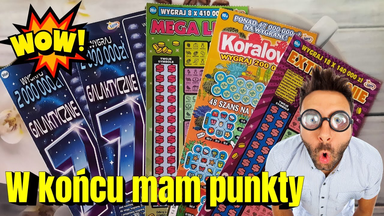 🥳Zdrapki Lotto👉ZDRAPKI ZA 100 ZŁ🤩NIEOFICJALNE MISTRZOSTWA KANAŁÓW😍W KOŃCU MAM PUNKTY🤑🤑🤑