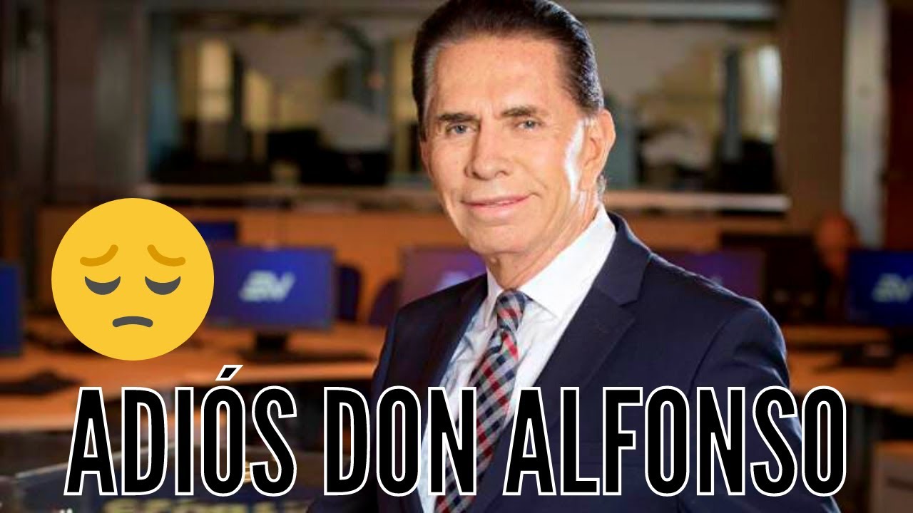 Alfonso Espinosa de los Monteros anunció su retiro de la televisión