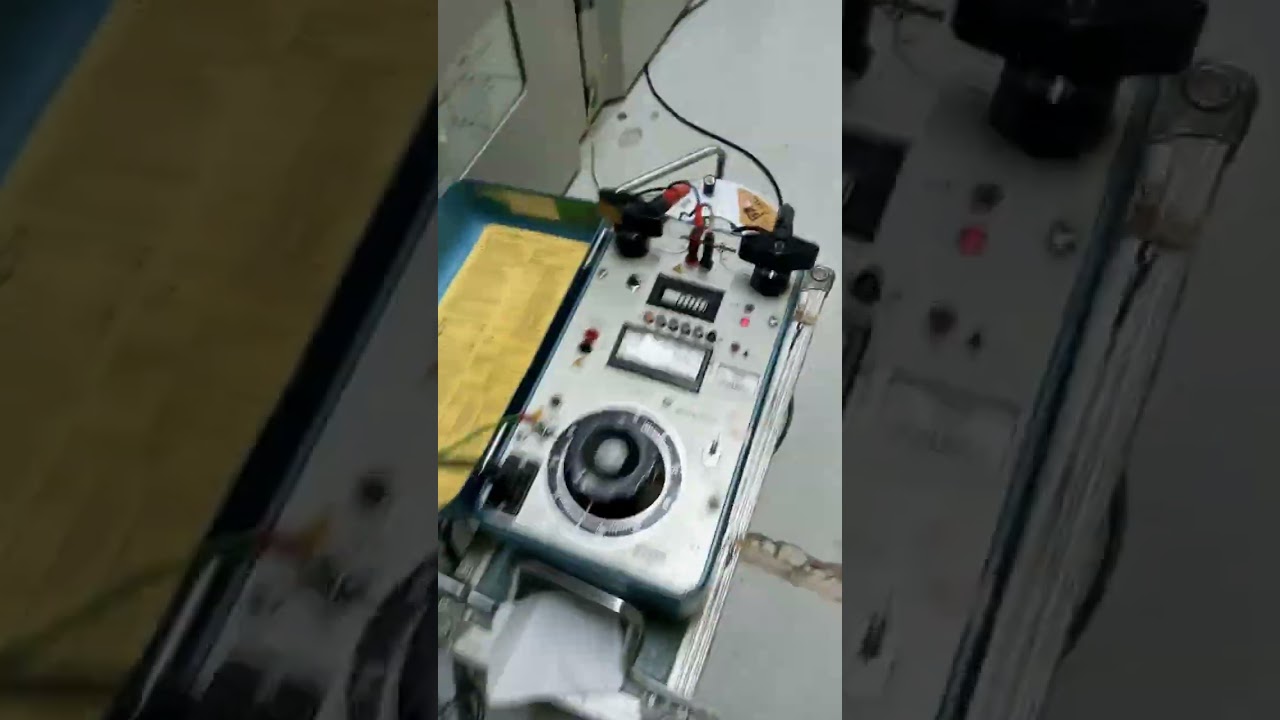 اختبار   Basbar Contact Resistance Test MV Switch Gear 13.8KV