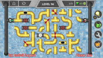 Pipeline Extra Level 56 All 3 stars By Pixign, Android Solution