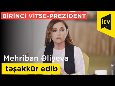 Birinci vitse-prezident Mehriban Əliyeva ad günü münasibətilə onu təbrik edənlərə təşəkkür edib