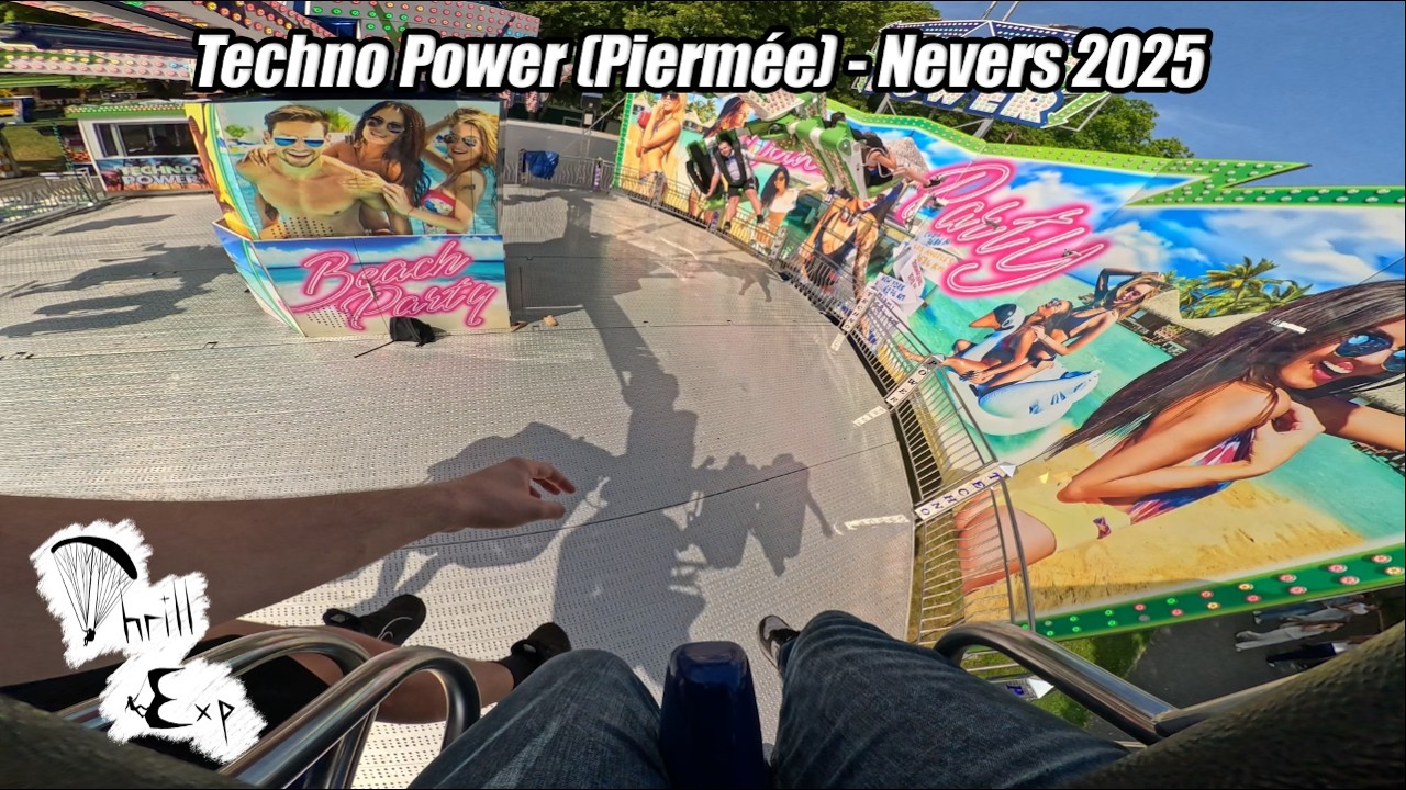 4K - Techno Power (Piermée) - Fête foraine de Nevers 2025 | Onride