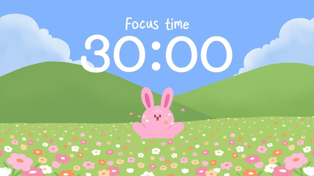 you make my world bloom | focus timer | chill lofi playlist ꒰ ✿♪ ⋆