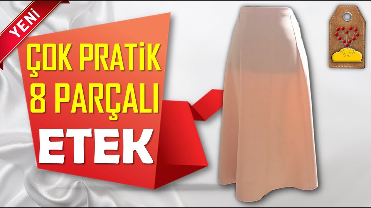 Bugun Cok Pratik Olarak 8 Parcali Etek Dikimini Gosterecegim Videomuzu Izleyen Baslangic Seviyesindeki Dikis Severler Bile Bu Etegi K Dikis Etek Dikis Odalari