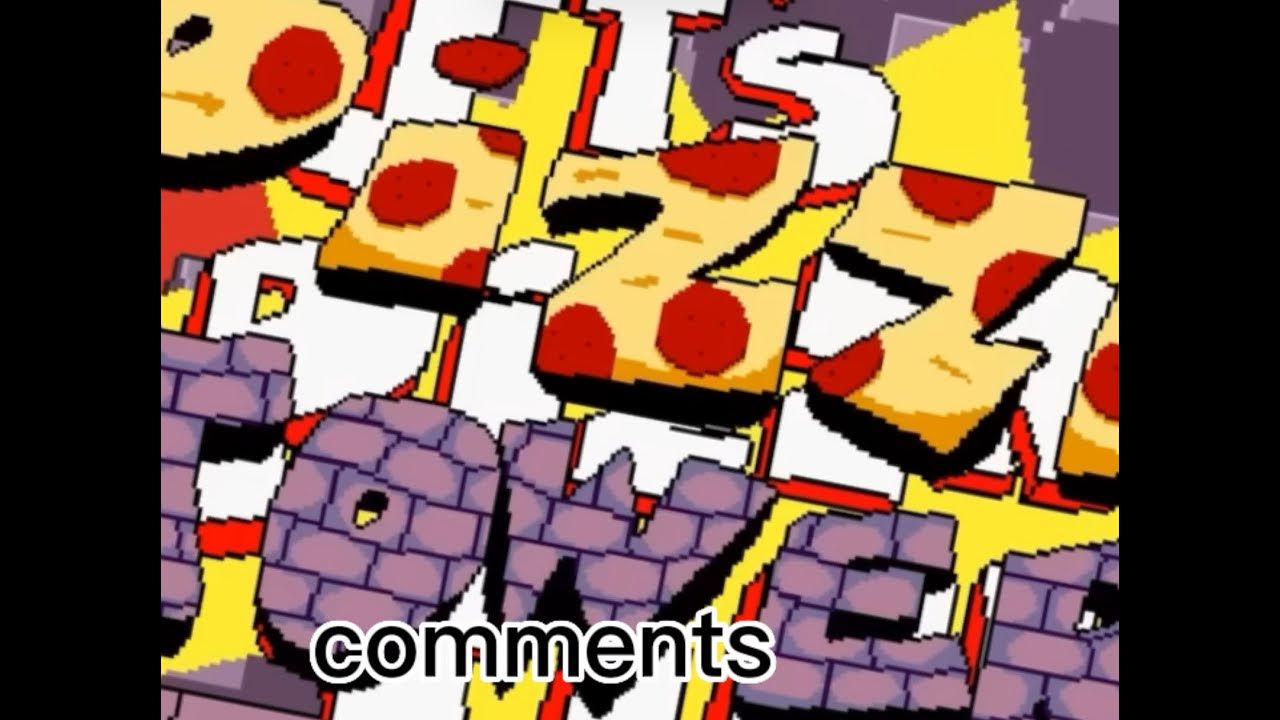 Pizza Towers “It’s Pizza Time” but the comments take the wheel YouTube
