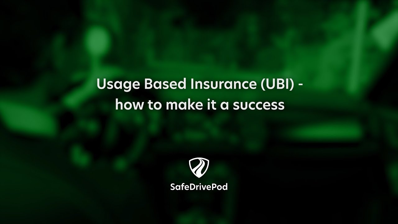 Usage Based Insurance UBI - how to make it a success