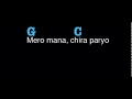 Gairi khetko sirai hanyo  trishala gurung  guitar lesson  lyrics with chords  aasha bhosle