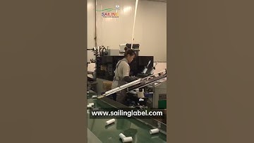 Thermal label production workshop/www.sailinglabel.com #label #machine #productionline #quality