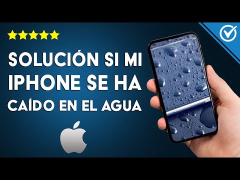 ¿Qué hago si mi IPHONE se ha caído al agua y no se enciende? - Solución