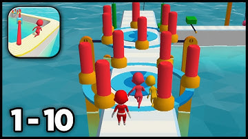 Fun Race 3D - All Levels Gameplay iOS 2021 [1 - 10] #1 | iEffect