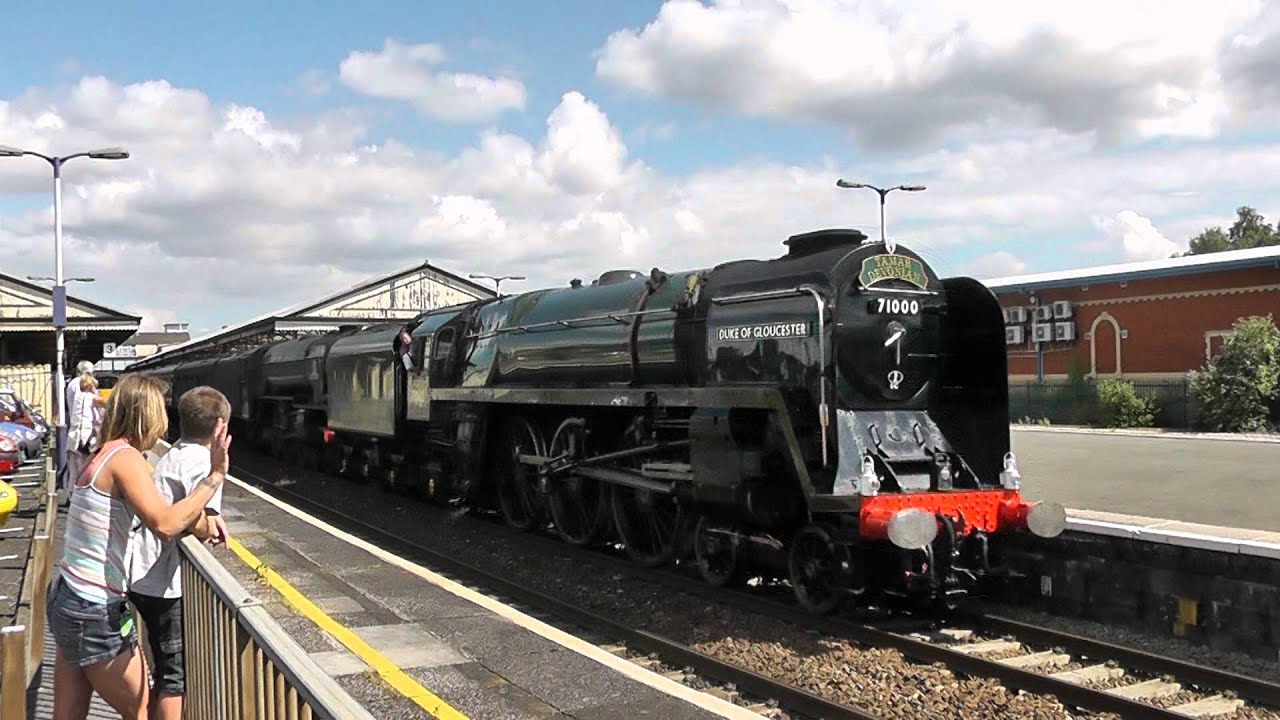 71000"duke of gloucester"-60163"tornado"1Z96 0552 eastleigh-plymouth"tamar devonian"28-07-2012(HD)