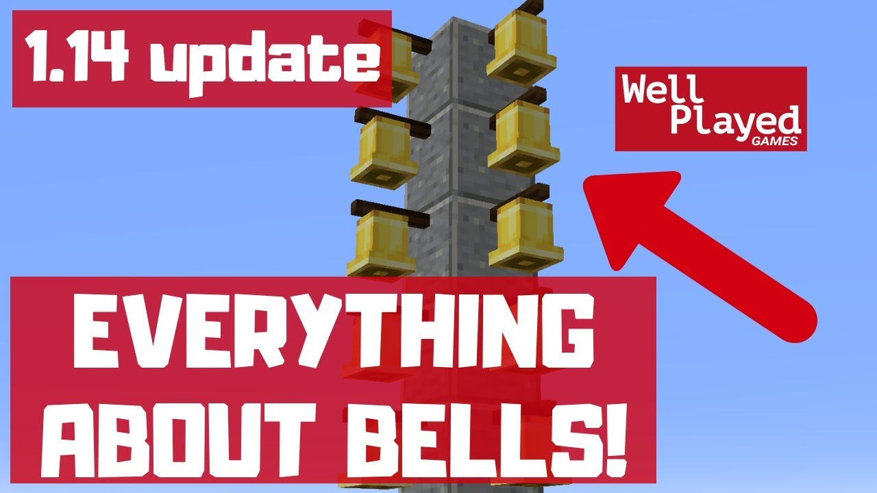 Bells Everything you need to know Minecraft 1.14 Update YouTube