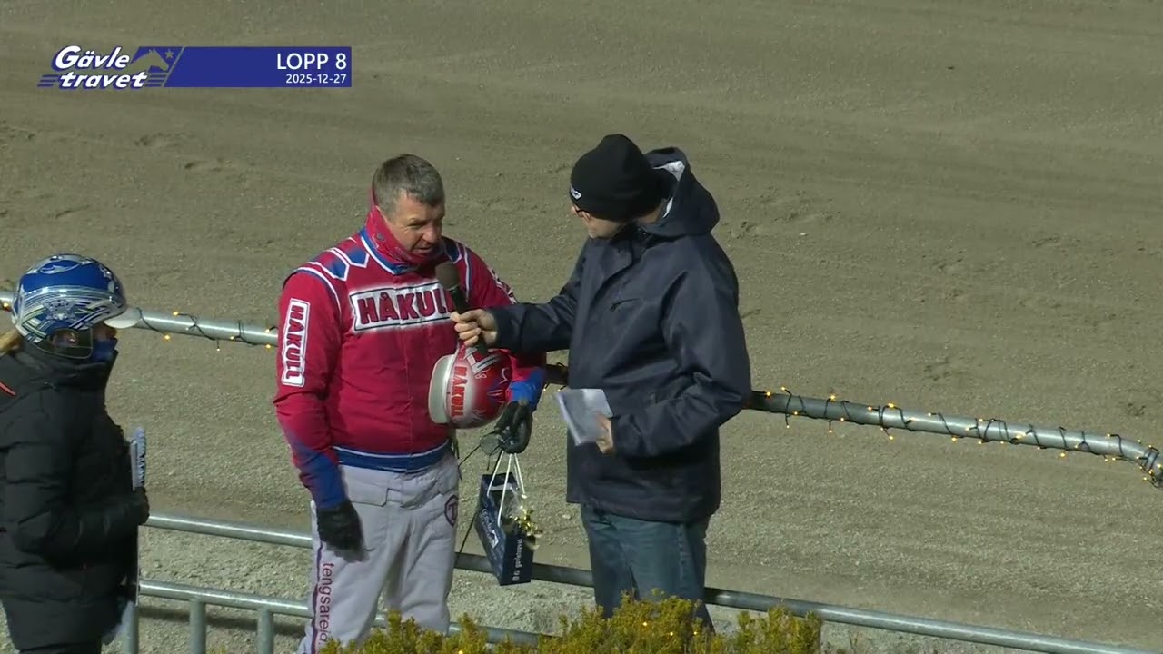 Gävletravet Lopp 8 25 12 27
